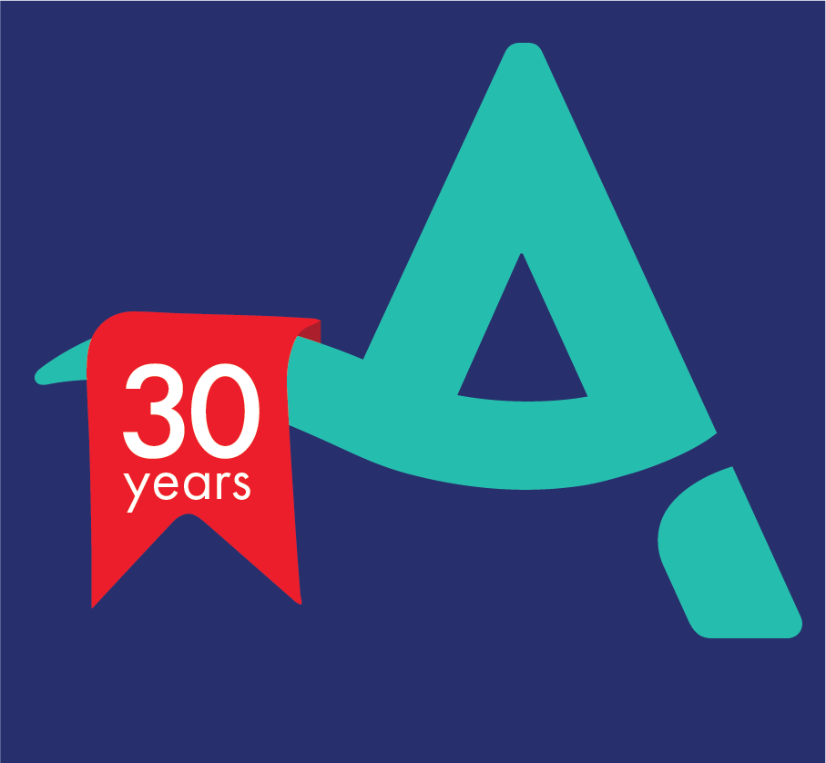 Avel 30 years anniversary logo